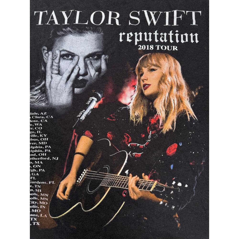 Taylor Swift Reputation Tour 2018 Rare Stadium T Shirt Size SMALL - Picture 5 of 10
